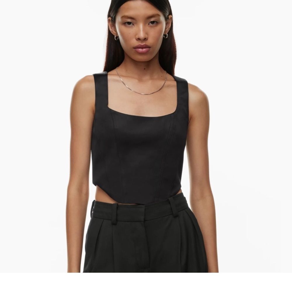 Aritzia Sunday Best Shiloh Bustier black